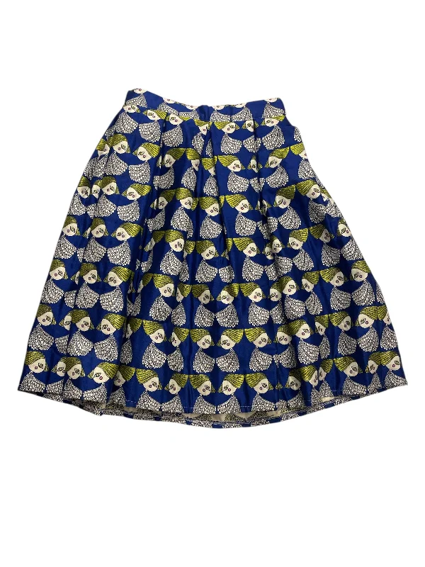 Skirt Midi By Clothes Mentor In Blue, Size: Xs