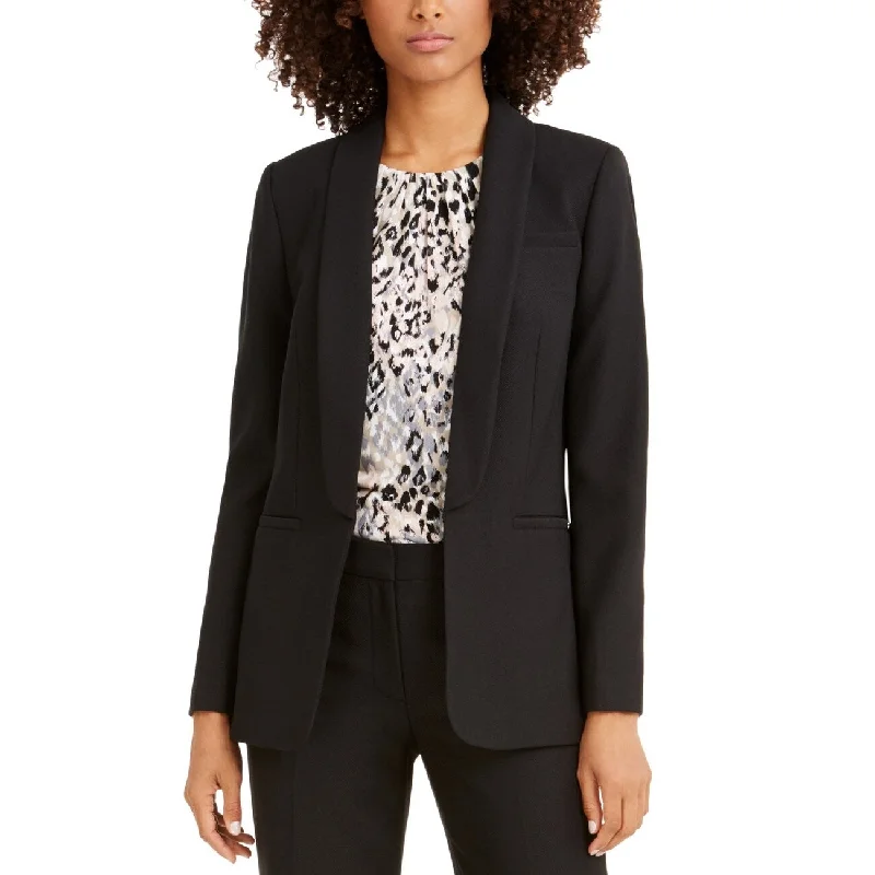 Calvin Klein Women's Parker Twill Blazer Black Size 12