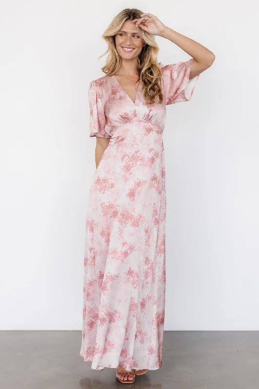 Carmen Maxi Dress | Blush Floral