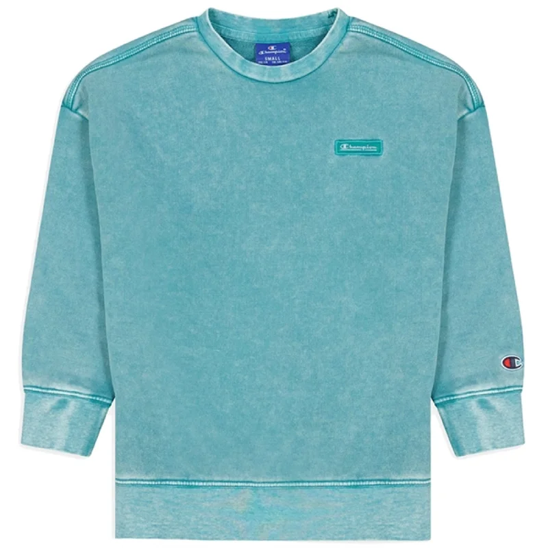 Champion Cyan Crewneck Sweatshirt