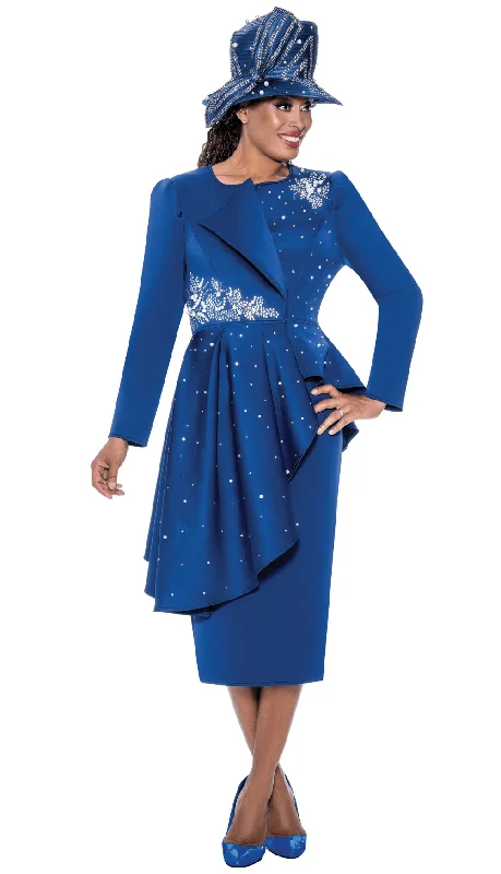 GMI Church Suit 400712-Royal Blue