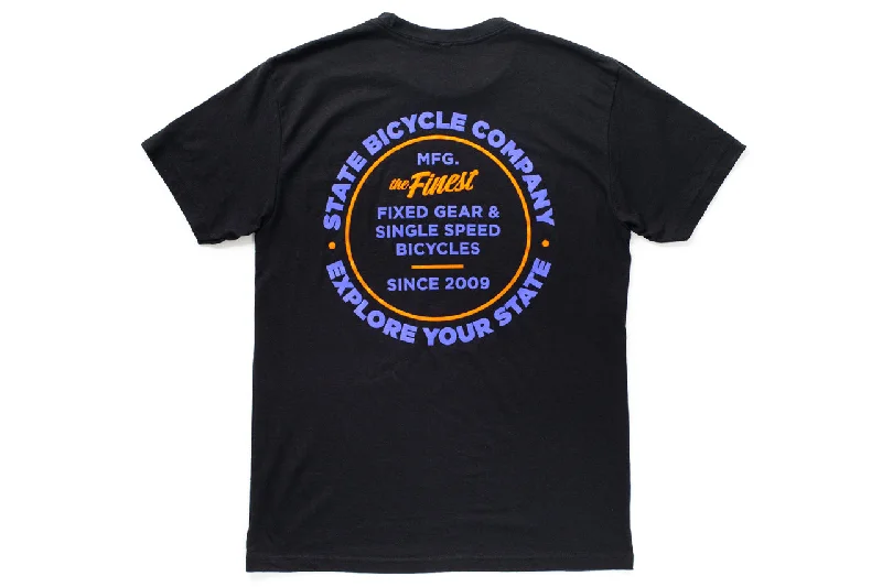 State Bicycle Co. - "Manufacturing The Finest" - Premium T-Shirt ("Suns")