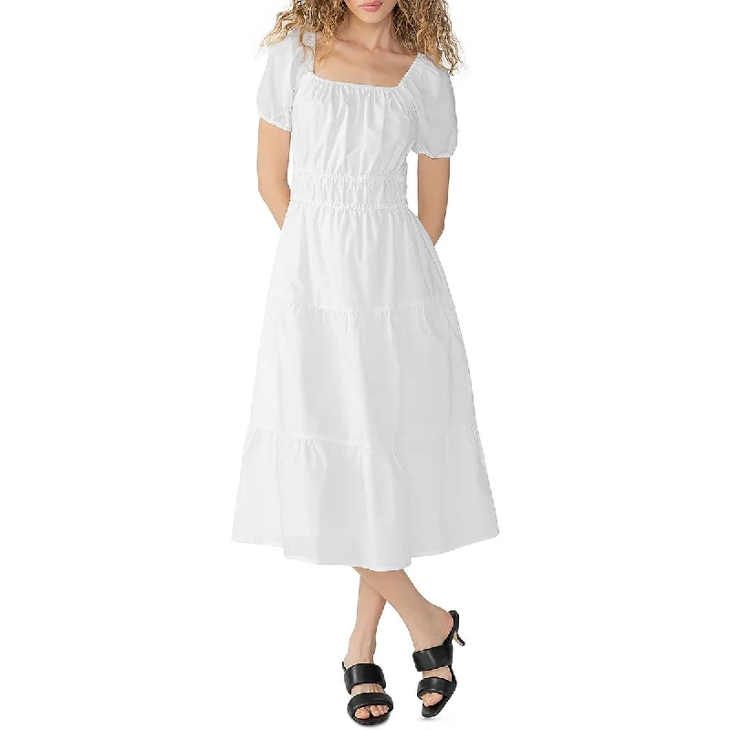 Sanctuary Womens Tiered Long Maxi Dress