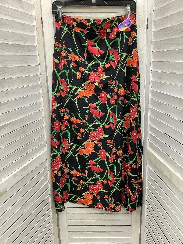 Skirt Maxi By Clothes Mentor In Floral Print, Size: M