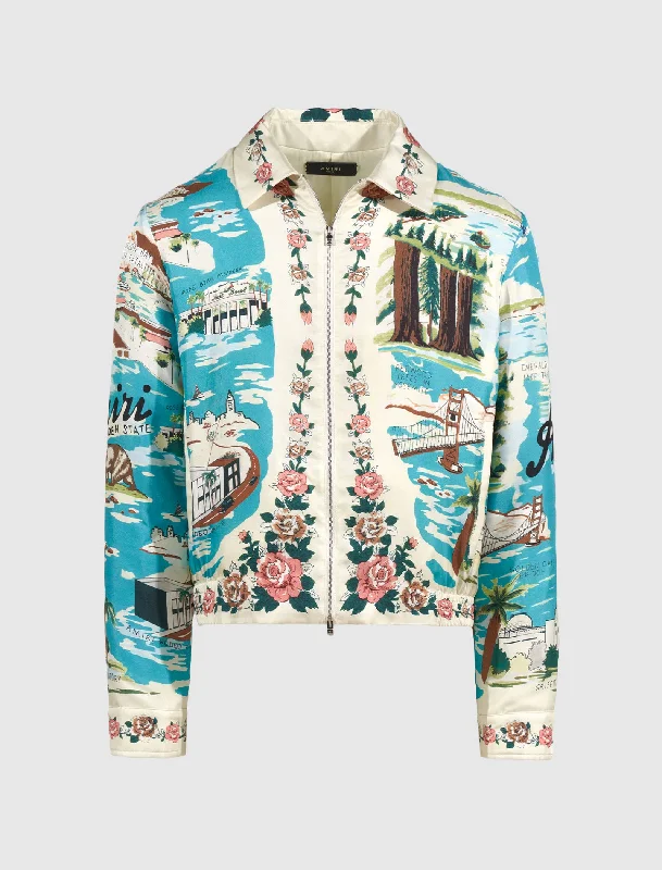 HAWAIIAN BLOUSON JACKET