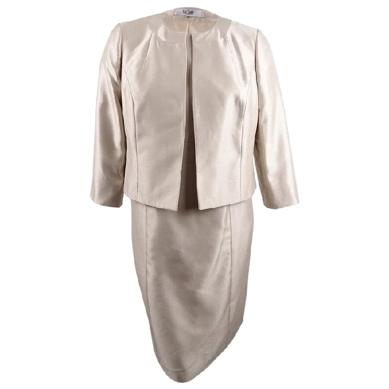 Le Suit Women's Le Suit Women's Open-Front Dress Suit