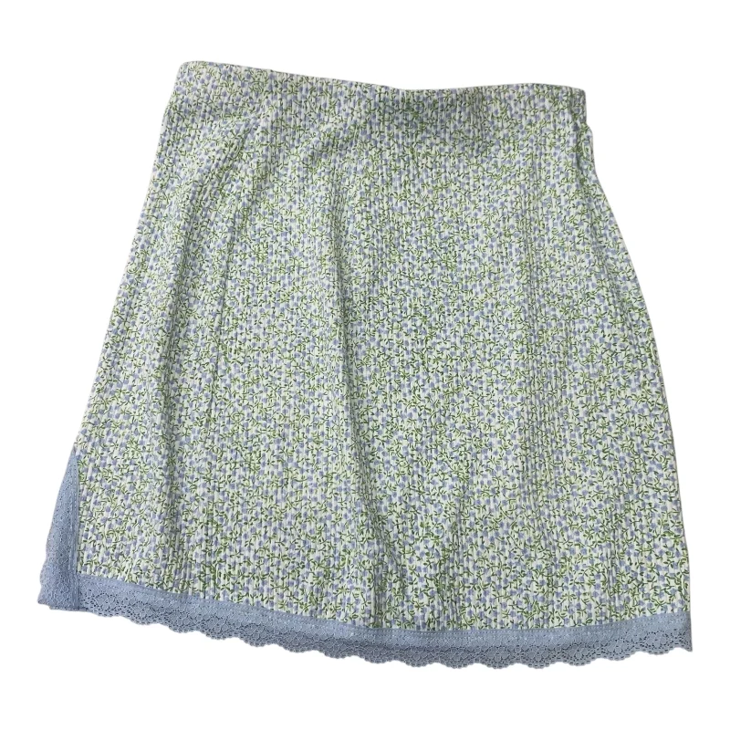 Skirt Mini & Short By Divided In Blue, Size: Xs