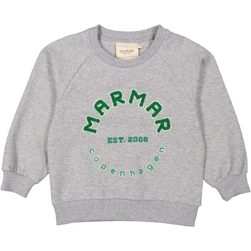 MarMar Double Jersey Green Logo Theos Sweatshirt