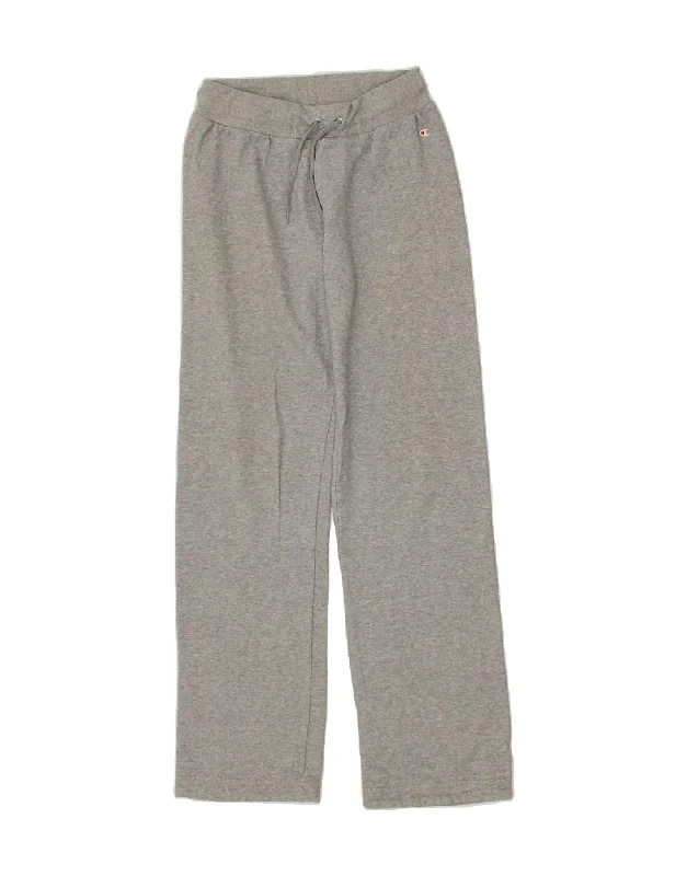 CHAMPION Womens Tracksuit Trousers UK 14 Large Grey