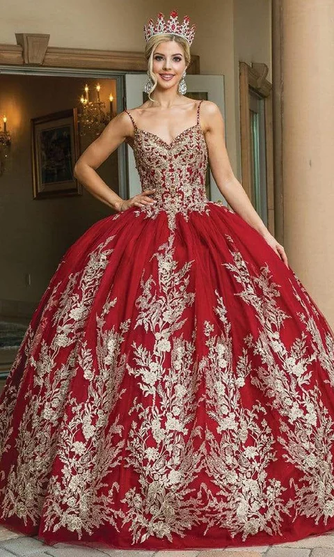 Dancing Queen - 1616 Embellished Royalty Inspired Ballgown