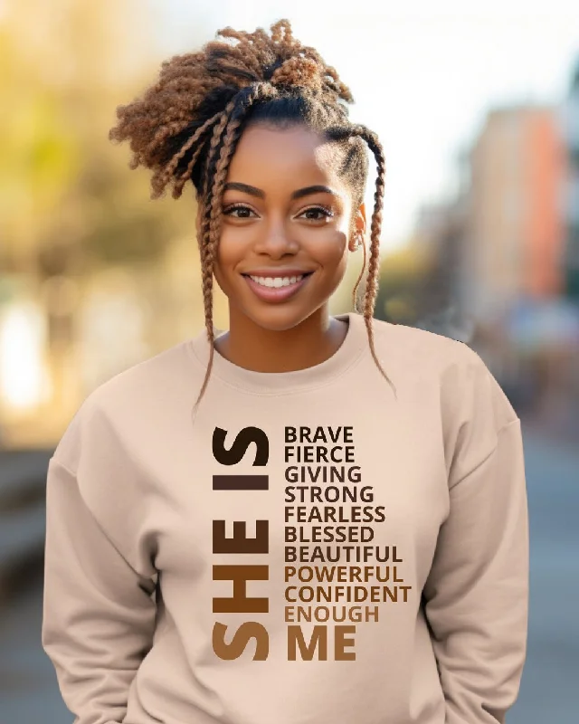 She Is Everything Crewneck Sweatshirt