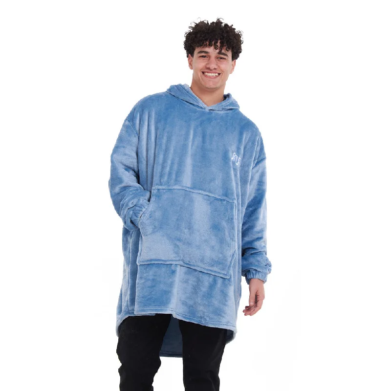 Snuggs Blanket Hoodie Dusty Blue