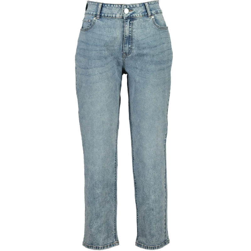 Straight Leg Denim Jeans