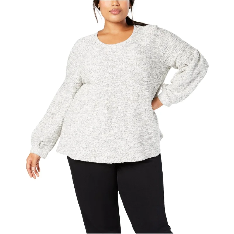 Style & Co. Womens French Terry Pullover Sweater