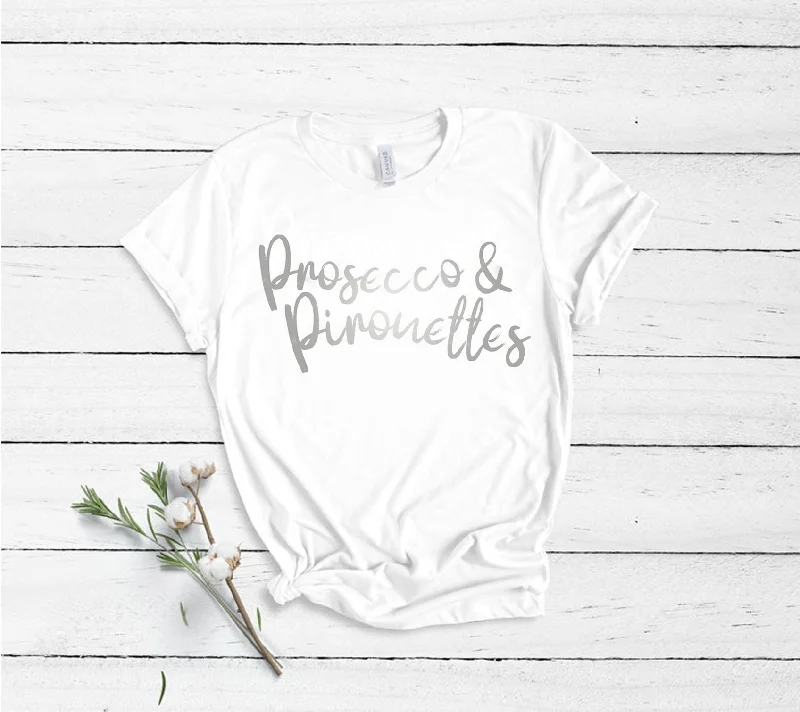 Prosecco & Pirouettes - Kelham Print x Annabelle Brittle - Unisex Fit T-Shirt