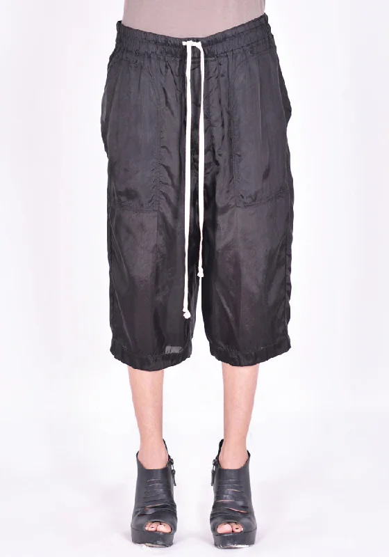 RICK OWENS RP01B4324 J OGCATCHER SHORTS BLACK