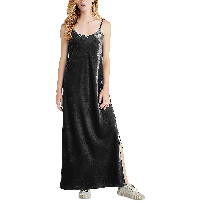 Splendid Womens Slit Long Maxi Dress