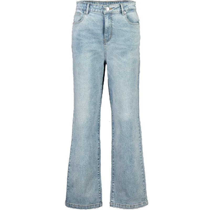 Straight Leg Denim Jeans