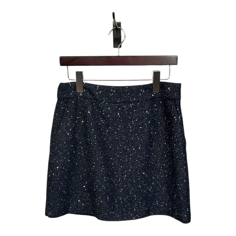 Skirt Mini & Short By Loft In Blue, Size: S