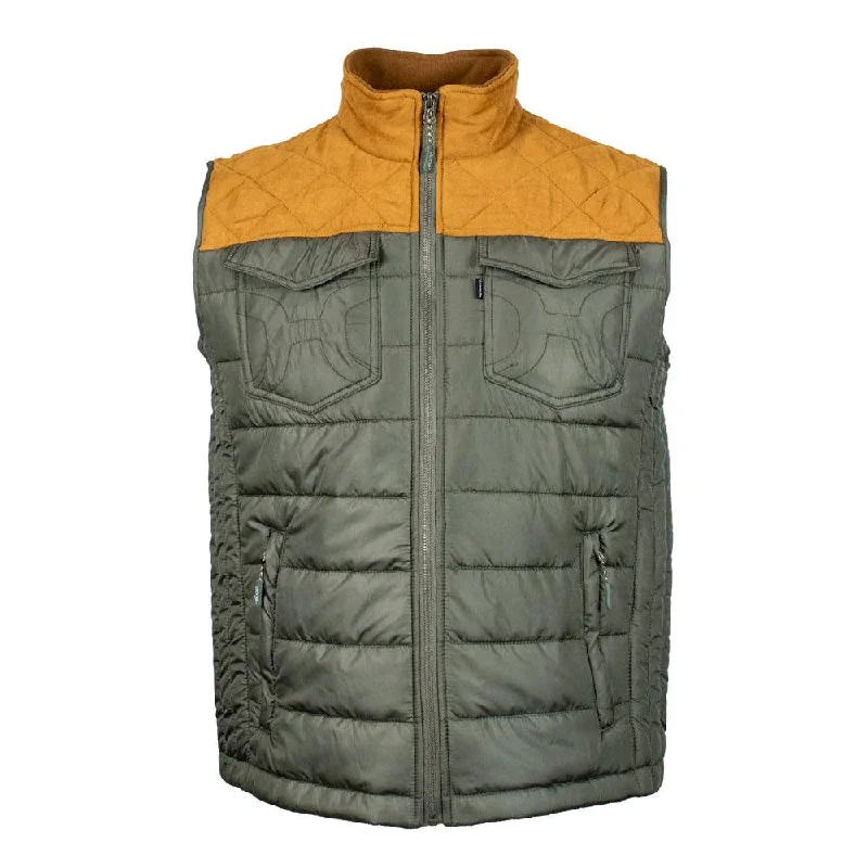 "Hooey Packable Vest" Green