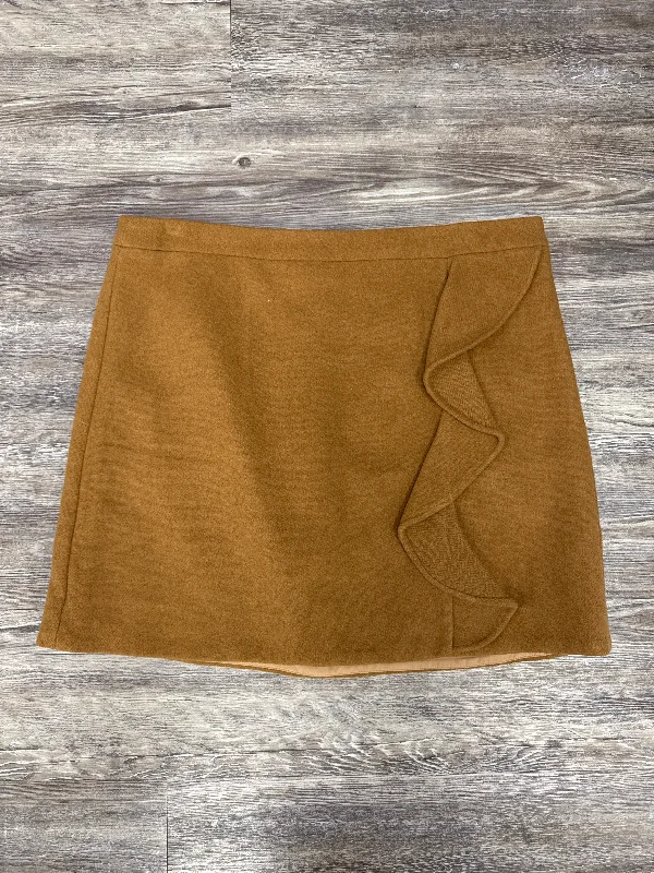 Skirt Mini & Short By J. Crew In Tan, Size: 14