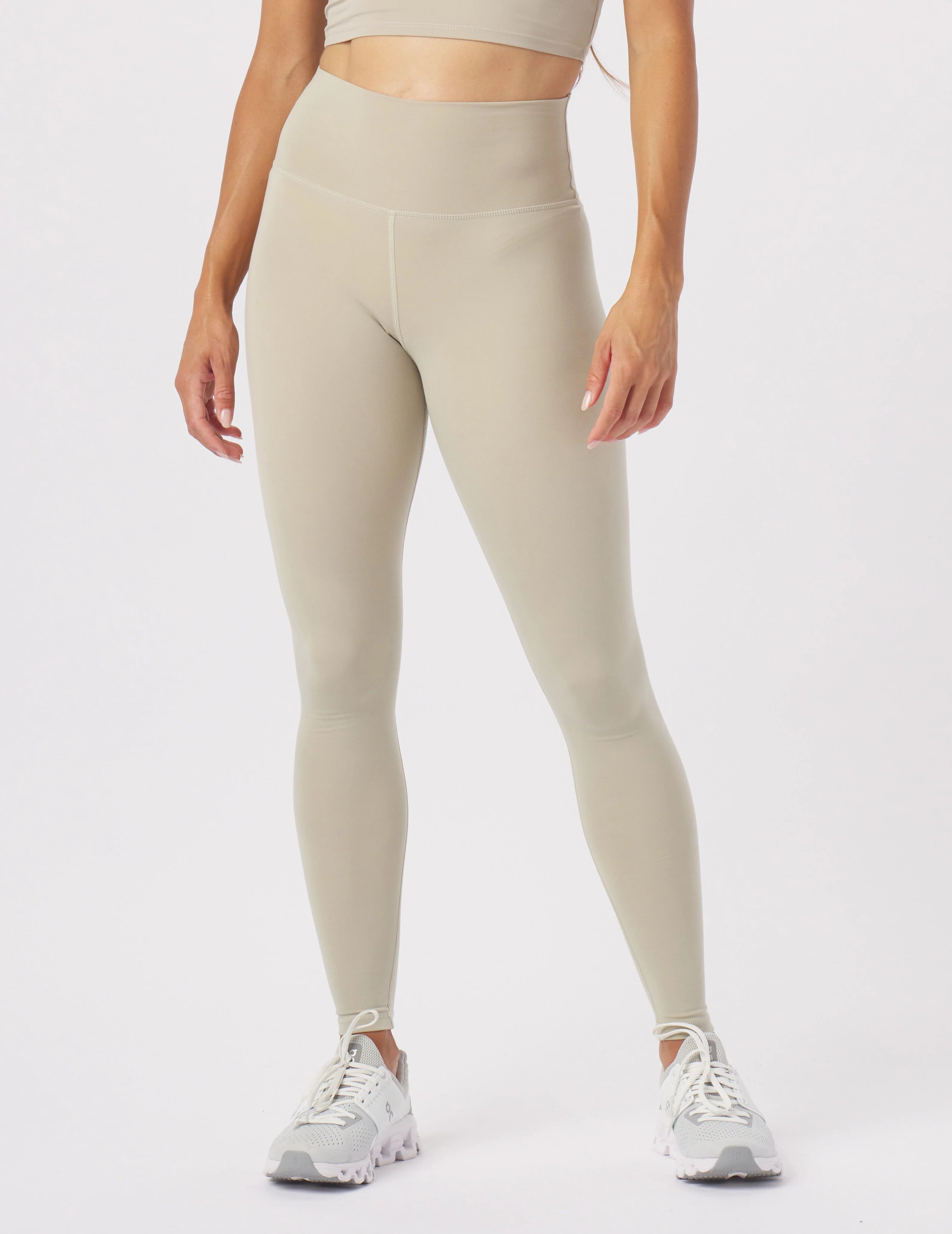 High Waist Pure Legging: Linen