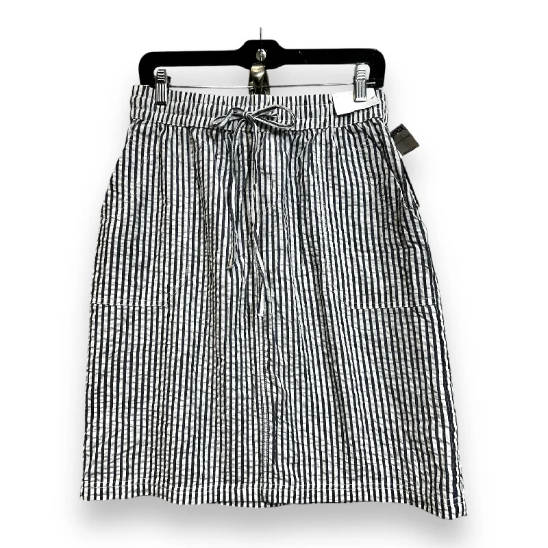 Skirt Midi By Clothes Mentor In Striped Pattern, Size: S