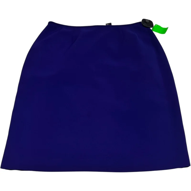 Skirt Midi By Clothes Mentor In Purple, Size: 10p