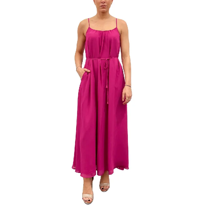 Sam Edelman Womens Chiffon Trapeze Maxi Dress