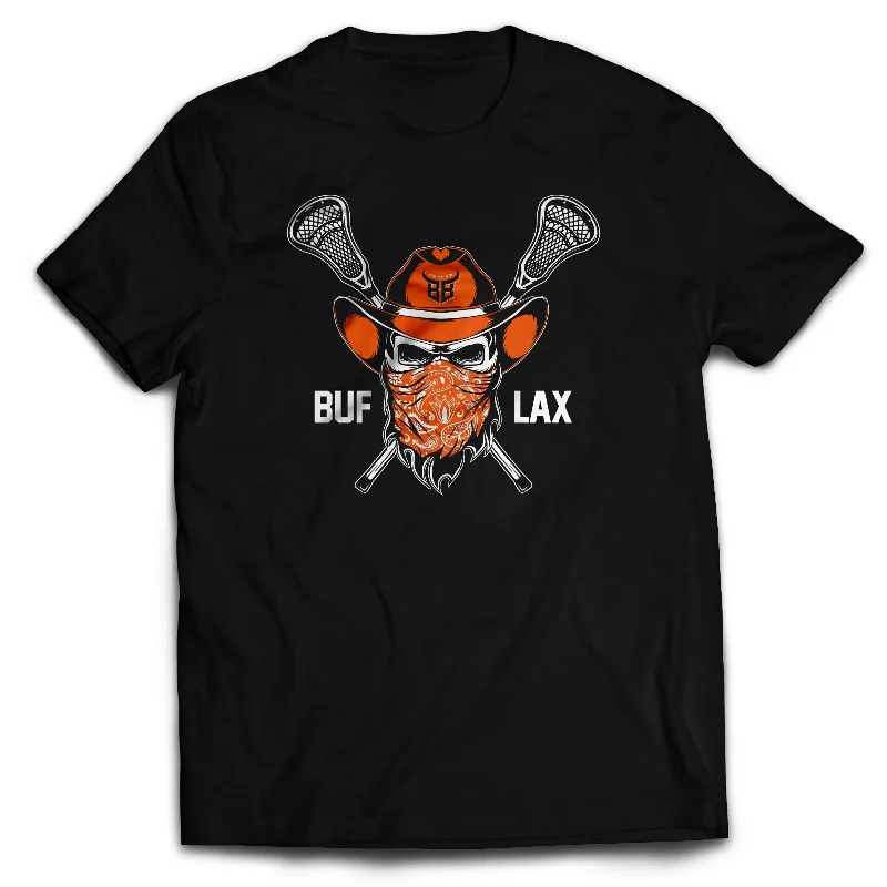 BUF LAX Skull - Adult T-shirt