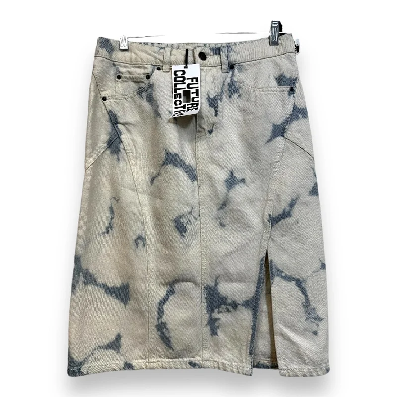 Skirt Midi By Clothes Mentor In Tie Dye, Size: 4