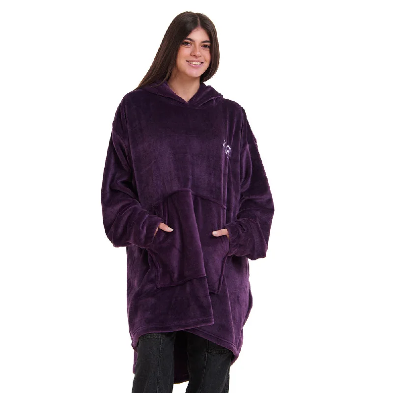 Snuggs Blanket Hoodie Purple