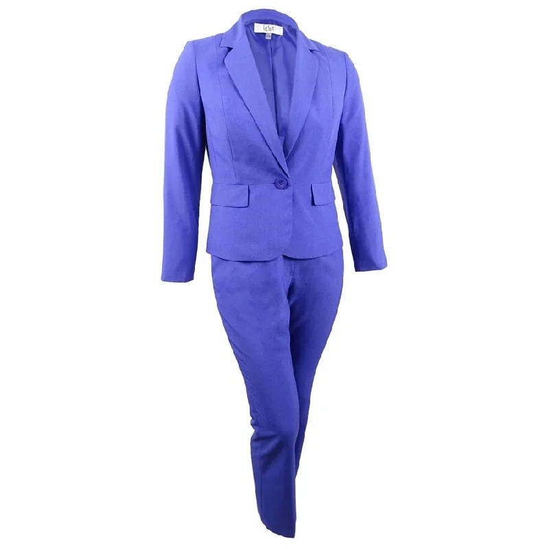 Le Suit Women's One-Button Pantsuit