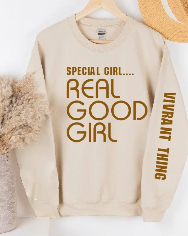 Real Good Girl Long Sleeve Sweatshirt