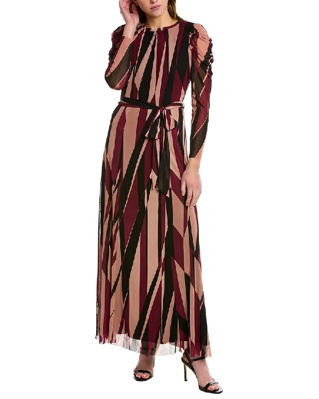 Anne Klein Mesh Maxi Dress