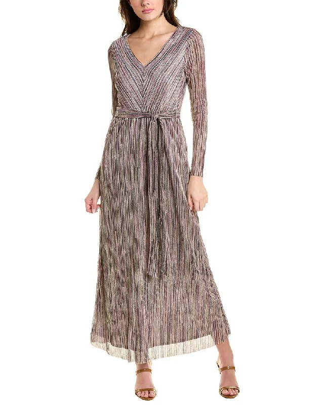 Anne Klein Metallic Maxi Dress