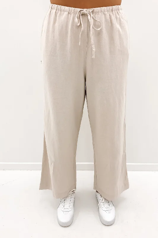 Classic Drawstring Pant Oat