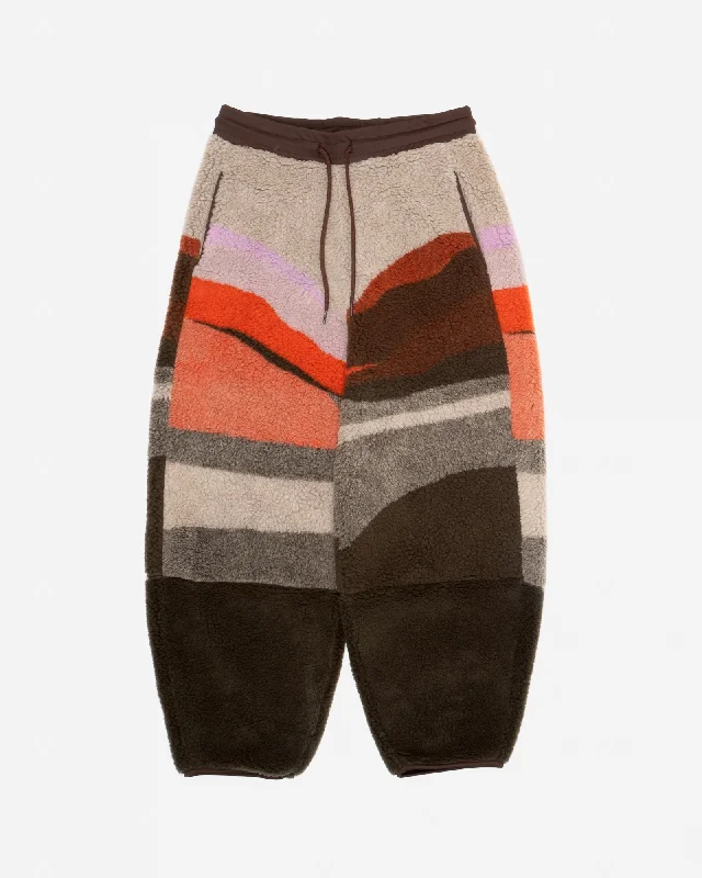 Jamie Pants Landscape Teddy Fleece Multi