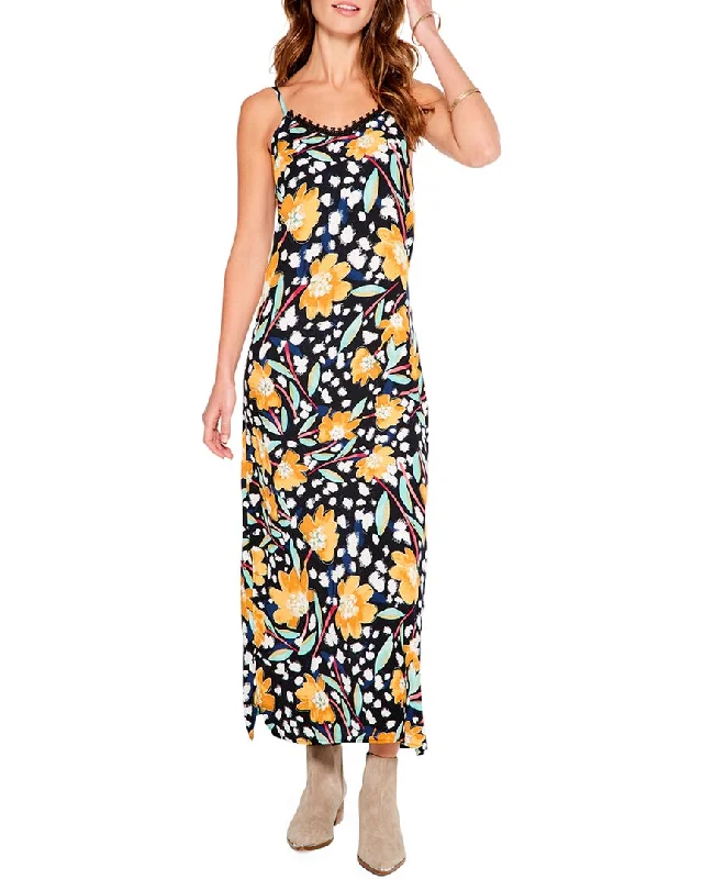 NIC+ZOE Flower Burst Slip Dress