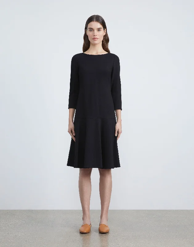 Ponti Bateau Neck Dress