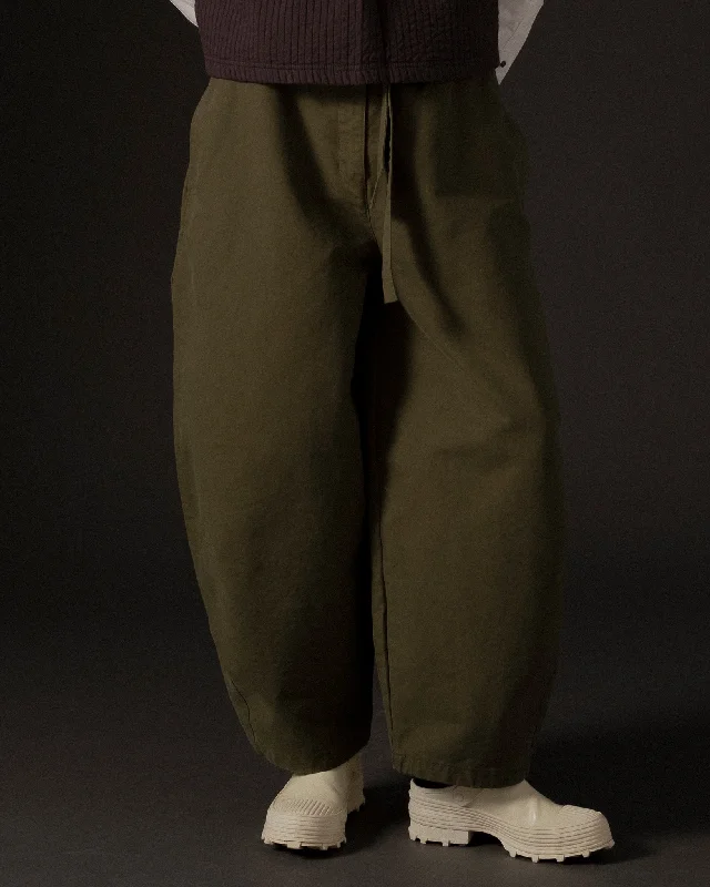 G.o.D Sultan Pants Nebraska Cotton Dark Olive